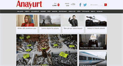 Desktop Screenshot of anayurtgazetesi.com