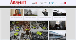 Desktop Screenshot of anayurtgazetesi.com.tr
